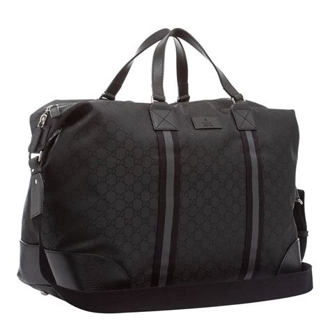 black gucci travel bag